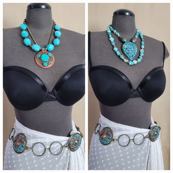 Turquoise NECKLACE Set/  EACH - Picture 6 of 11